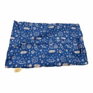 KeaBabies Blue Space Themed Toddler Pillow Cover